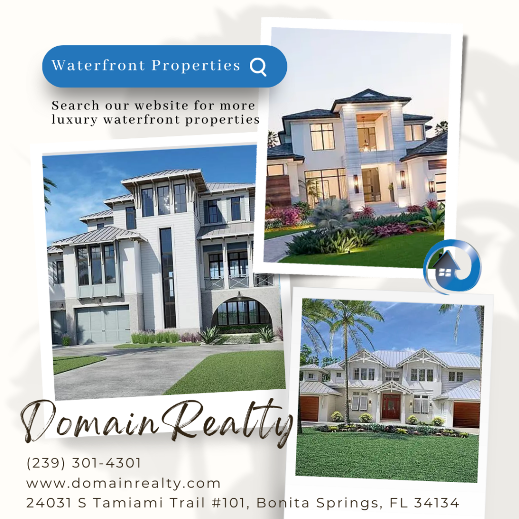 Luxury Properties on the waterfront in SWFL.